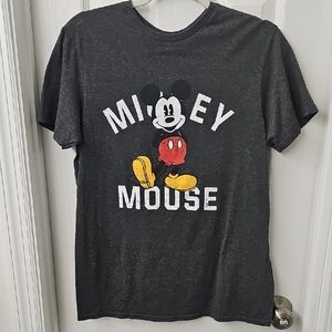 Disney Mickey Mouse Gray Short Sleeve Tee